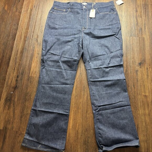 Good American Denim - Good American x Calik Denim Boot Cut High Rise Jeans Dark Wash Women’s 28-32